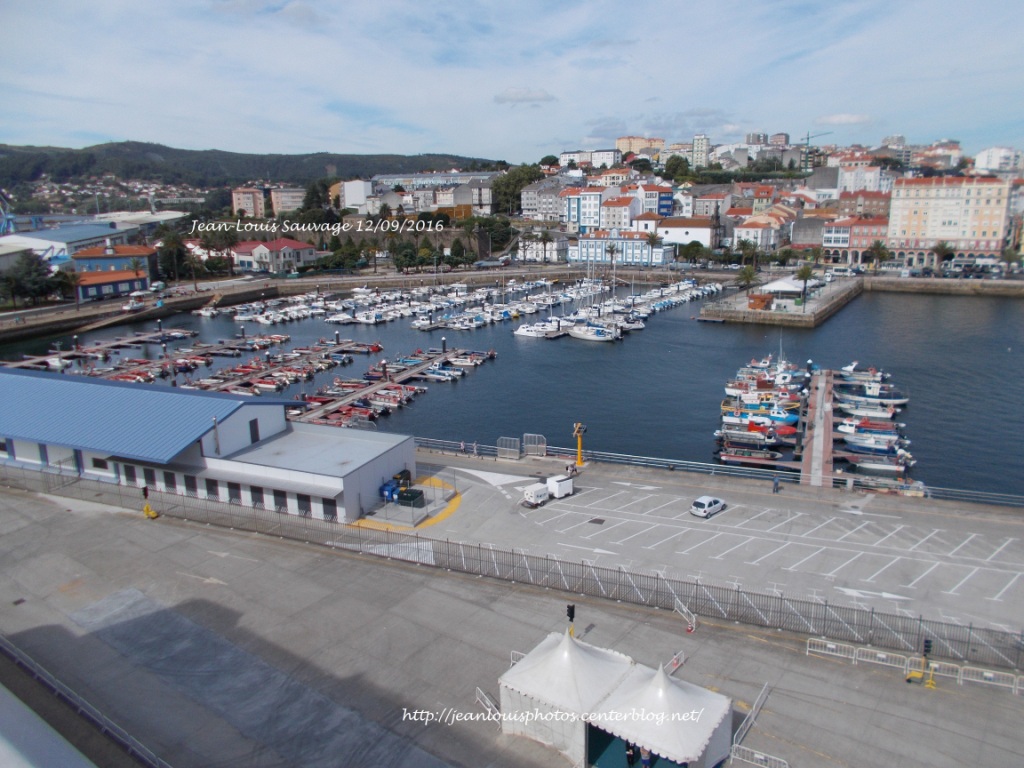 Port de Plaisance de Ferrol en Espagne